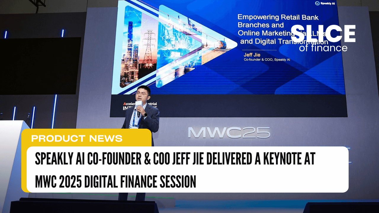 Speakly AI Co-founder & COO Jeff Jie Delivered a Keynote at MWC 2025 Digital Finance Session