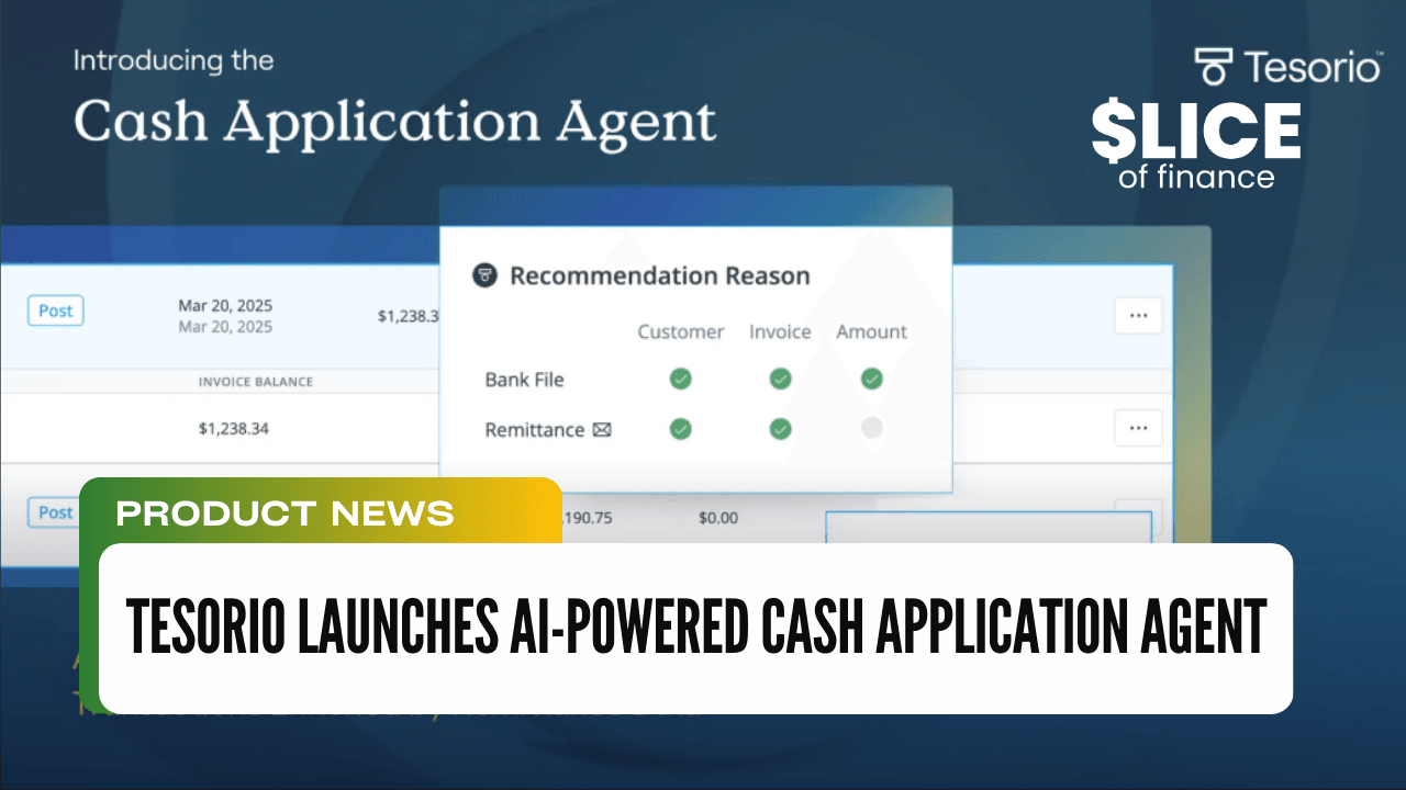 Tesorio Launches AI-Powered Cash Application Agent